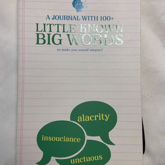 🦩NWT Paper + journal with 100+ little known big words with prompts - Picture 1 of 8